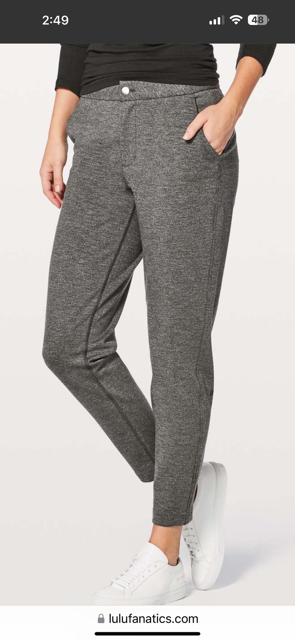 Lululemon City Trek MR Trouser 28” (10) (2)