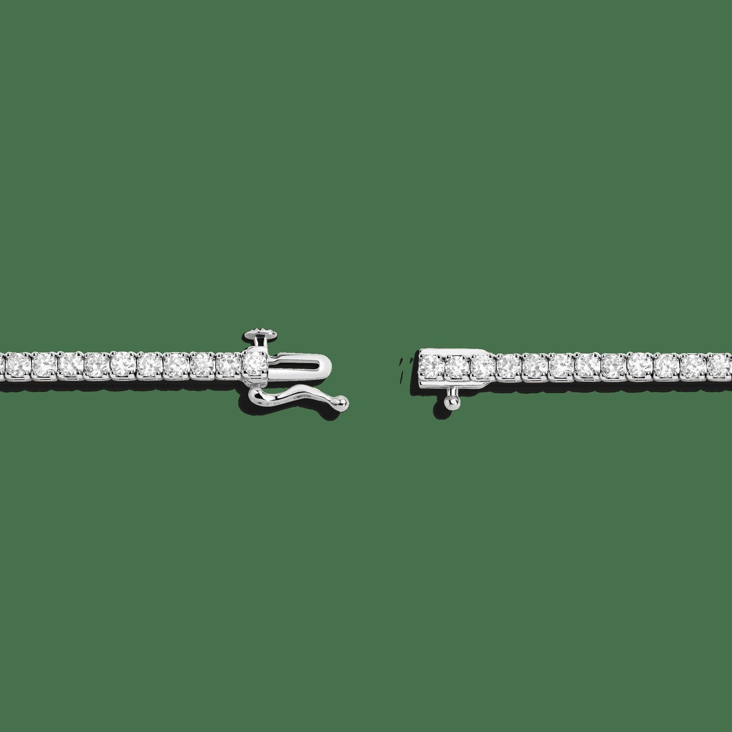 Classic Lab Grown Diamond Tennis Necklace