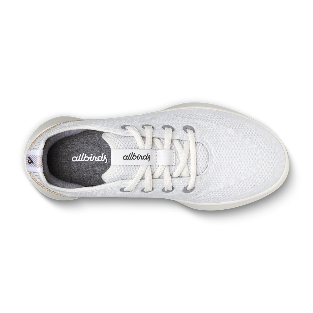 Women's Tree Runner Go - Blizzard/Light Khaki (Natural White Sole)