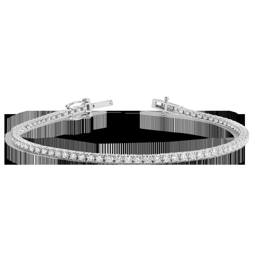 2ct Lab Grown Diamond Tennis Bracelet