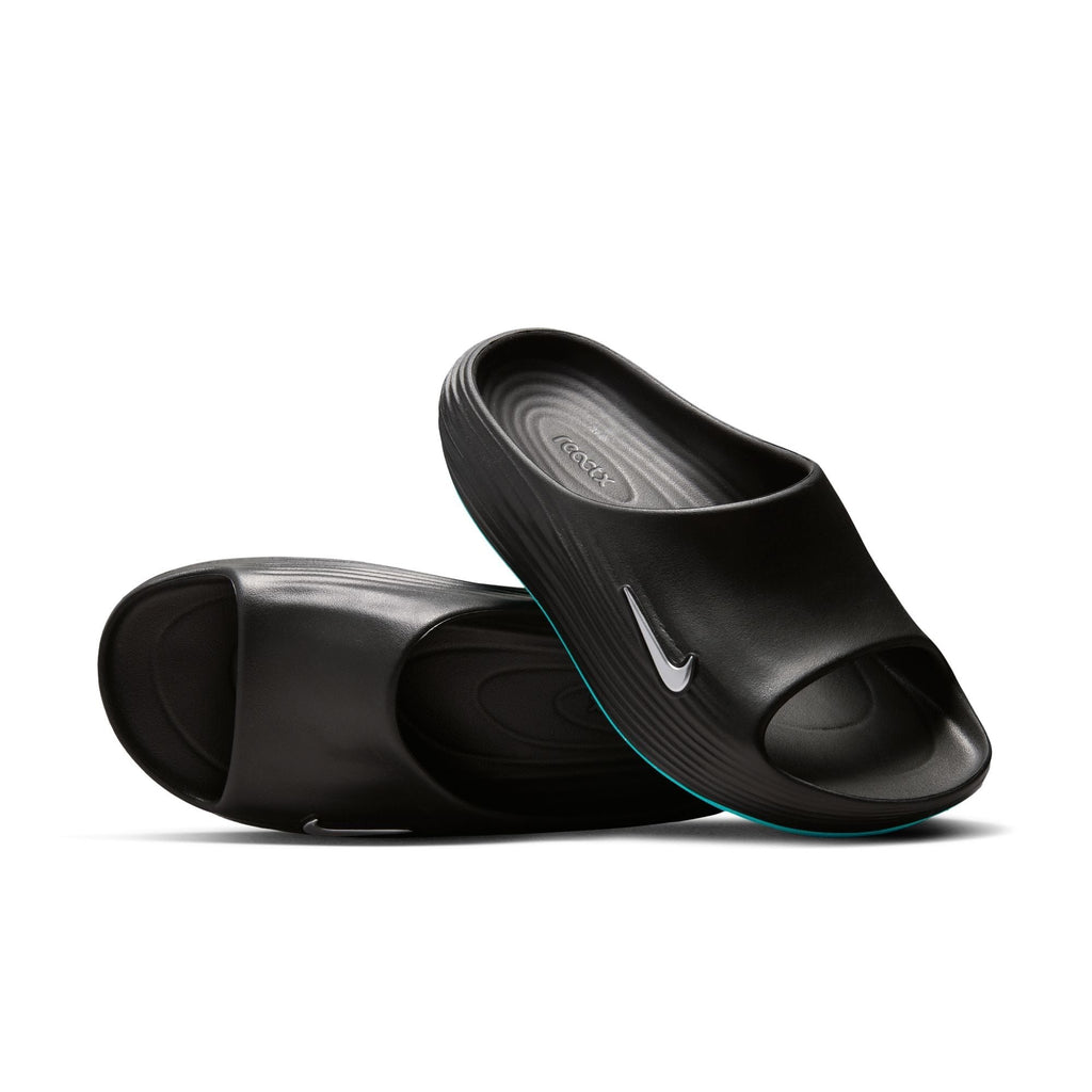 Nike ReactX Rejuven8 Slide(Black/Metallic Silver)