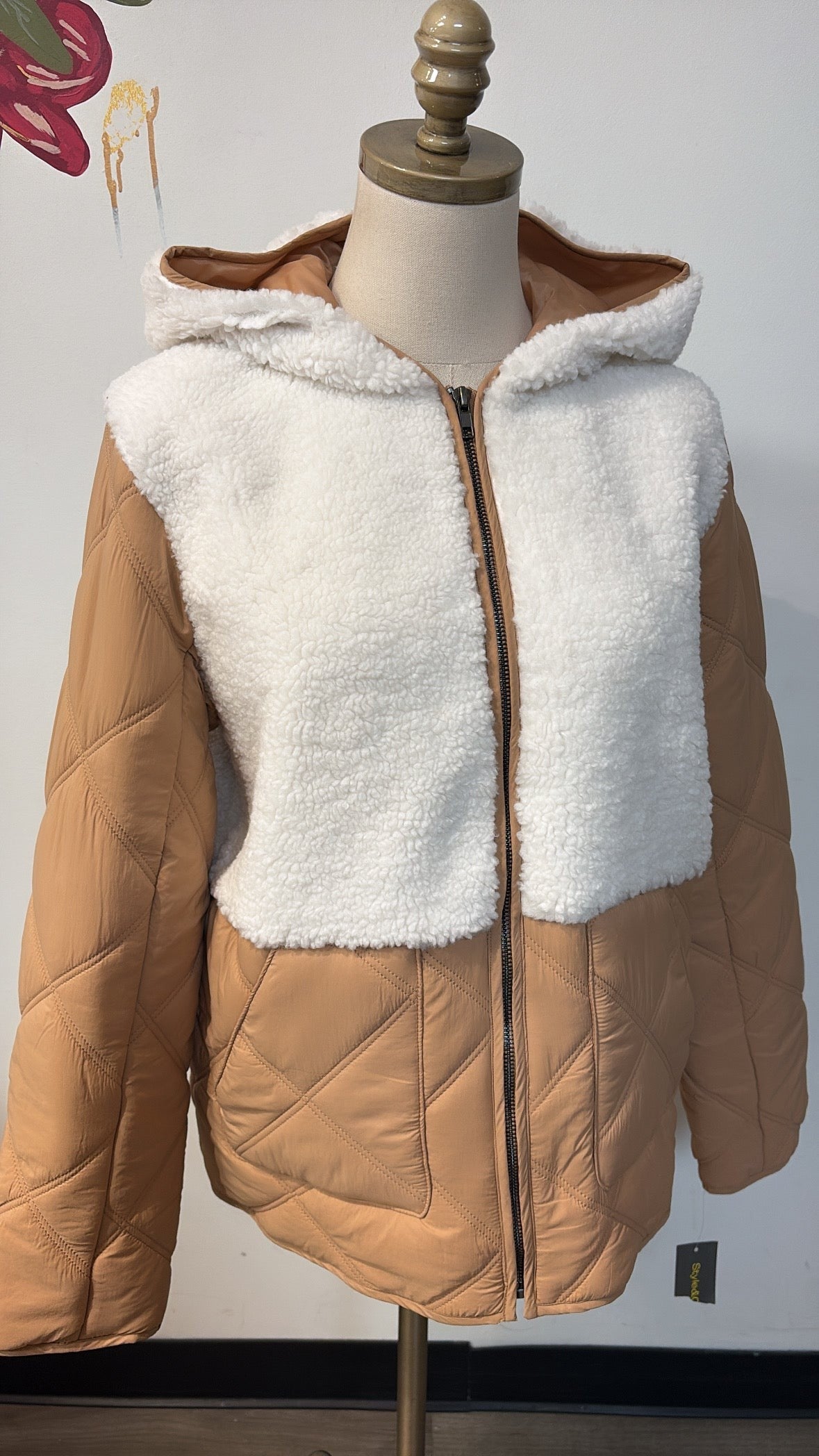 New Style & Co Brown Jacket, S
