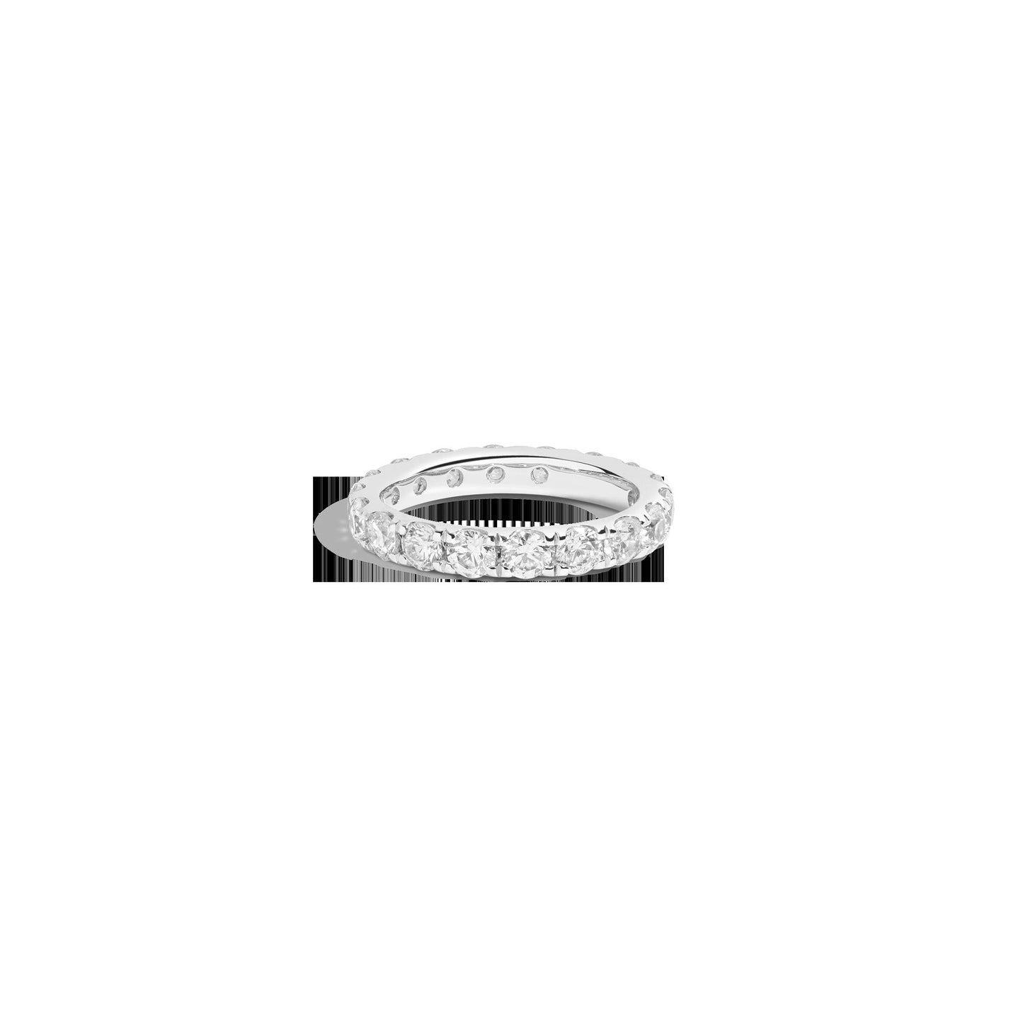 3ct Round Lab Grown Diamond Eternity Ring