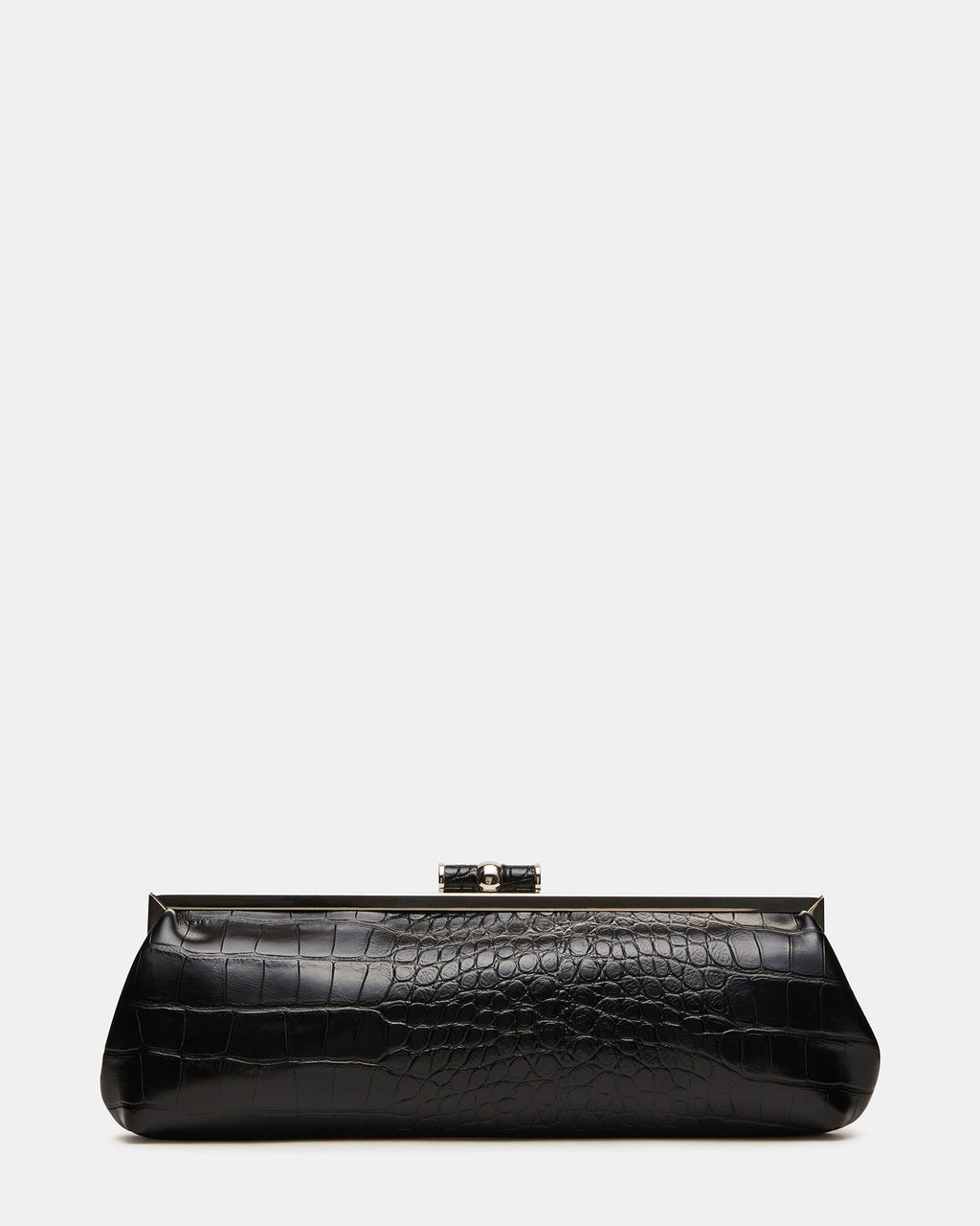 STEFANO BAG BLACK CROCODILE