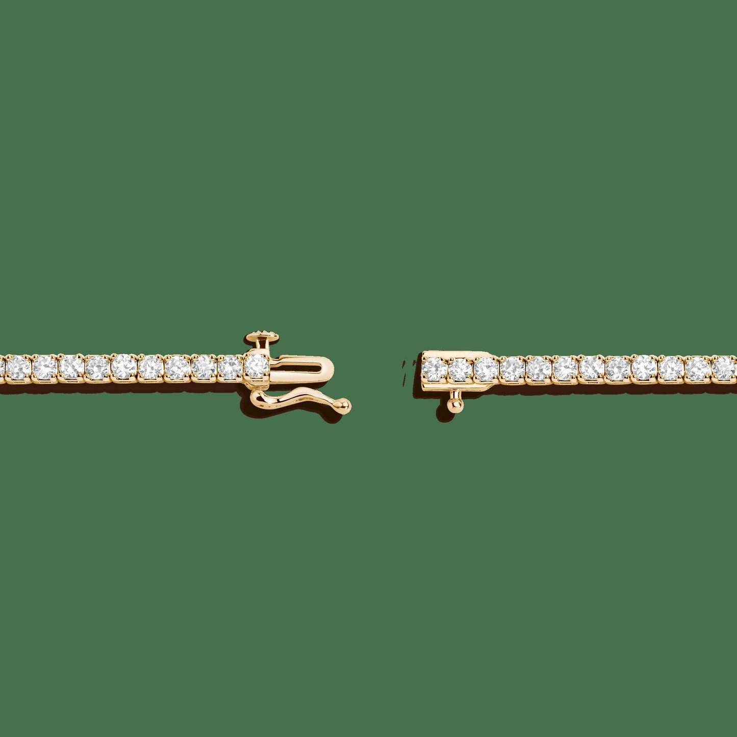 Classic Lab Grown Diamond Tennis Necklace