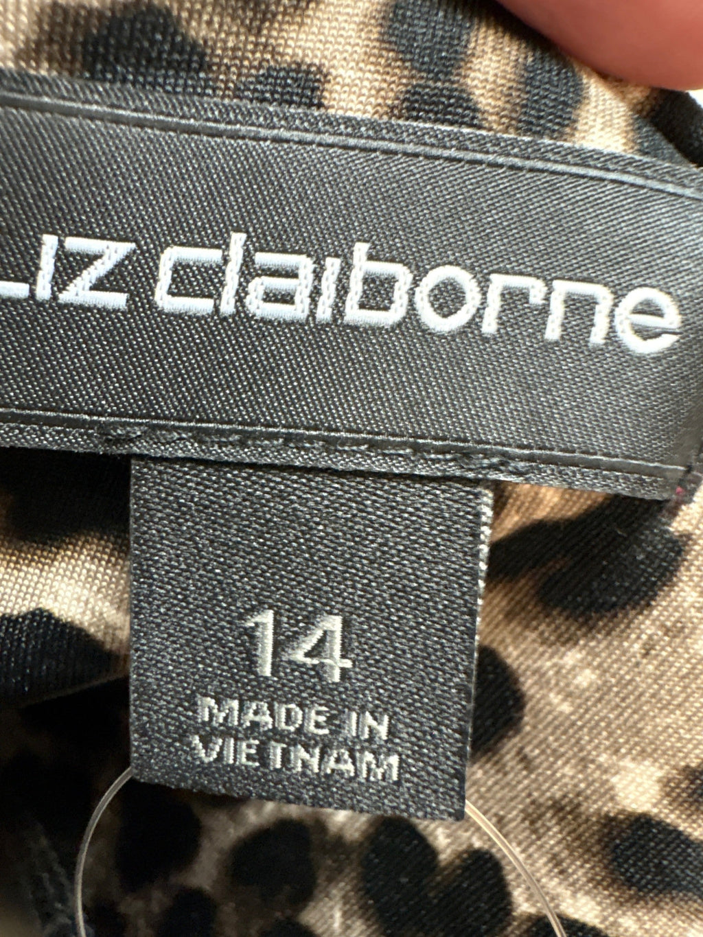 New Liz Claiborne Burgundy Dress, 14