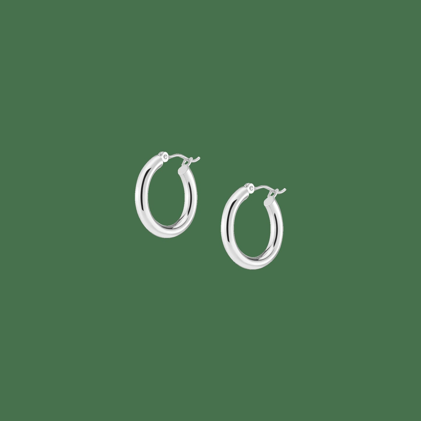 Gold Hoop Earrings - 3mm