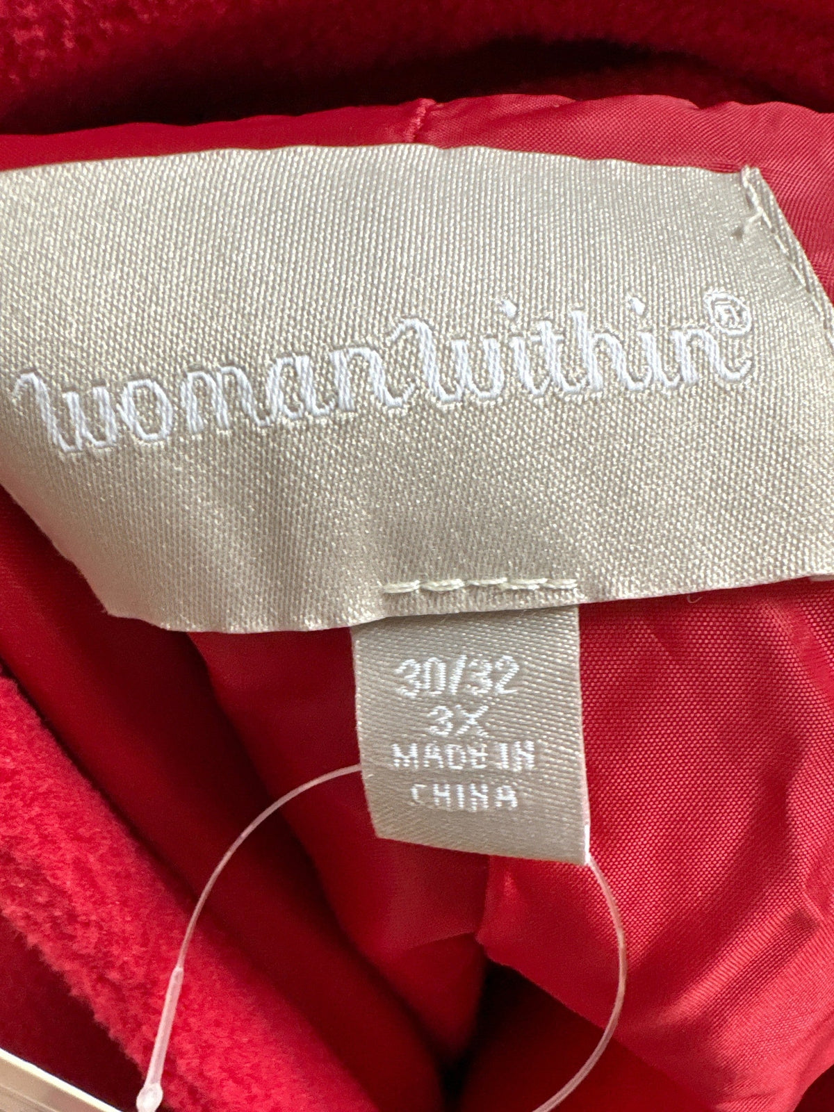 Woman Within Red Jacket, 3X