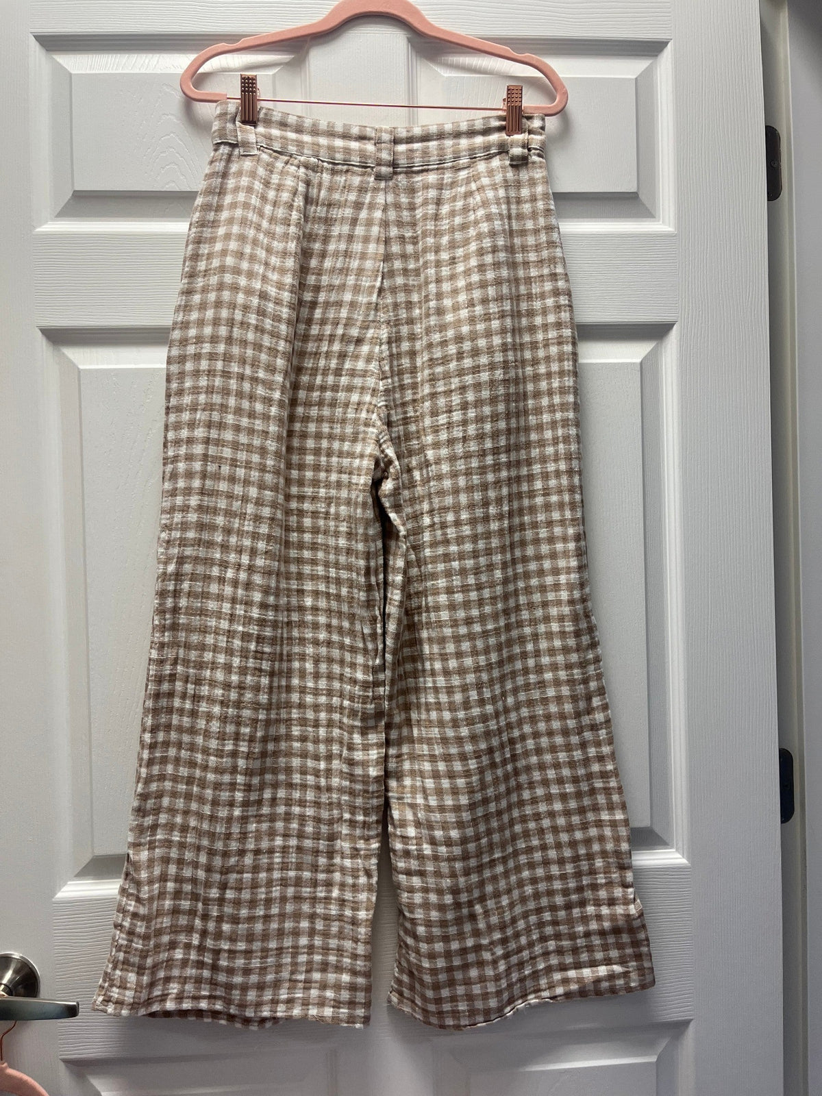 Ghanda Gingham Pants Sz 10
