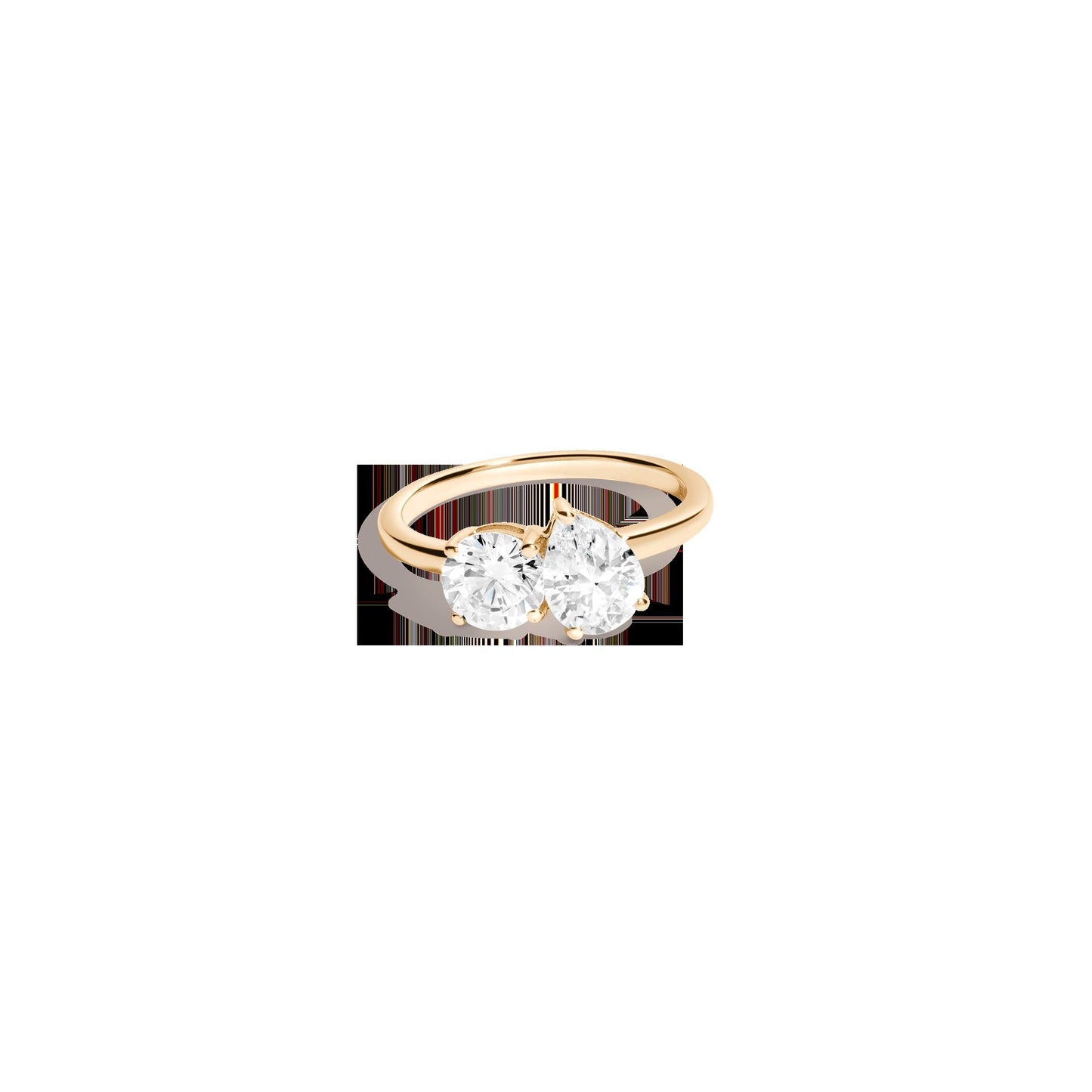 Lab Grown Diamond Toi et Moi Ring