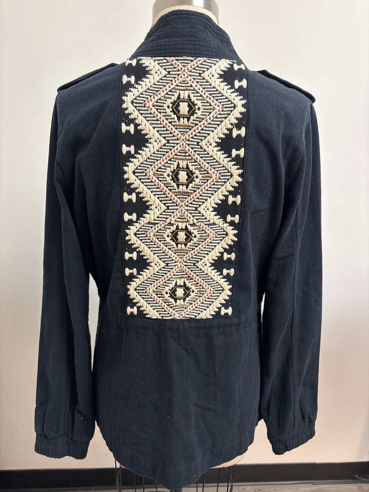 Shyanne Black Denim Jacket, M
