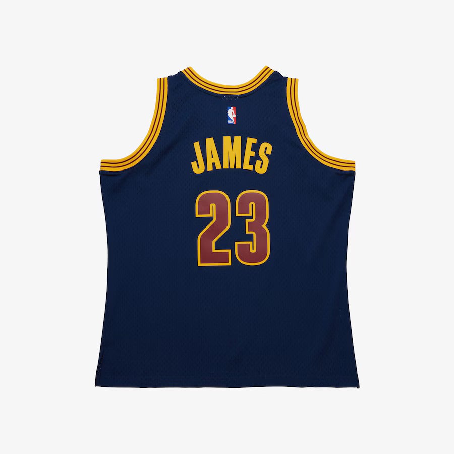 Mitchell & Ness NBA 2015 Cavaliers LeBron James Blue Alternate Jersey