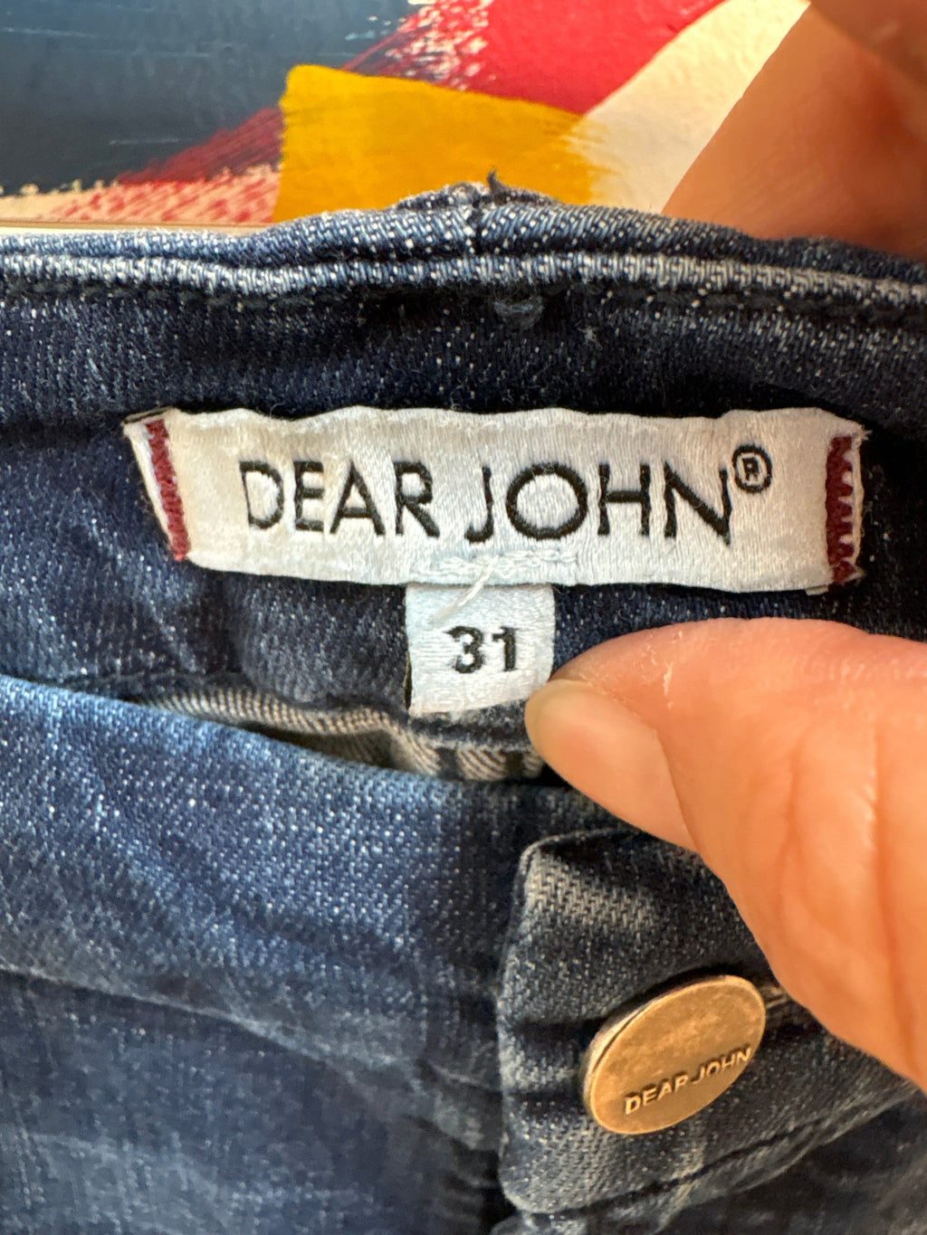 Dear John Olivia 31" Inseam Jeans, 31 (12)