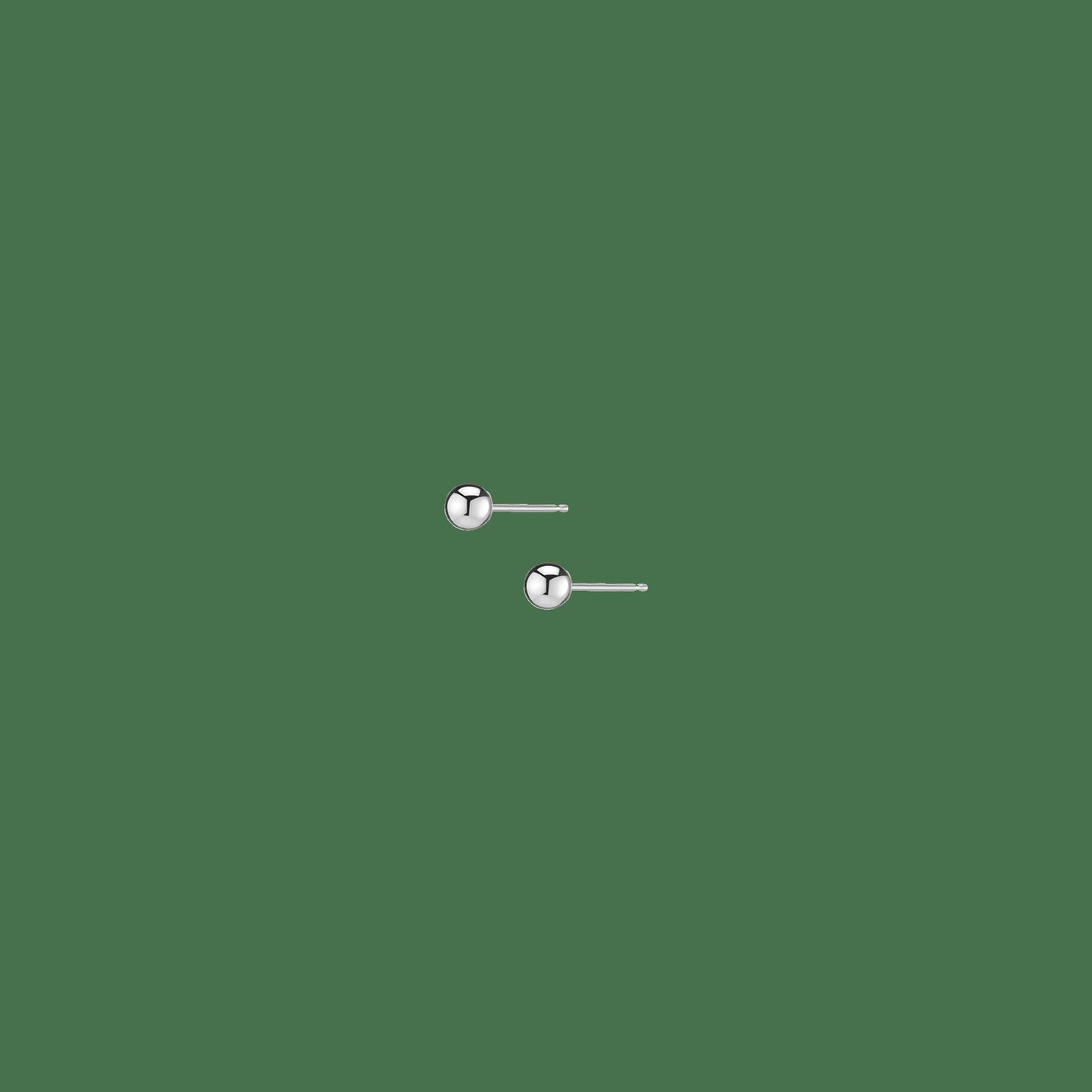 Gold Ball Studs 4mm