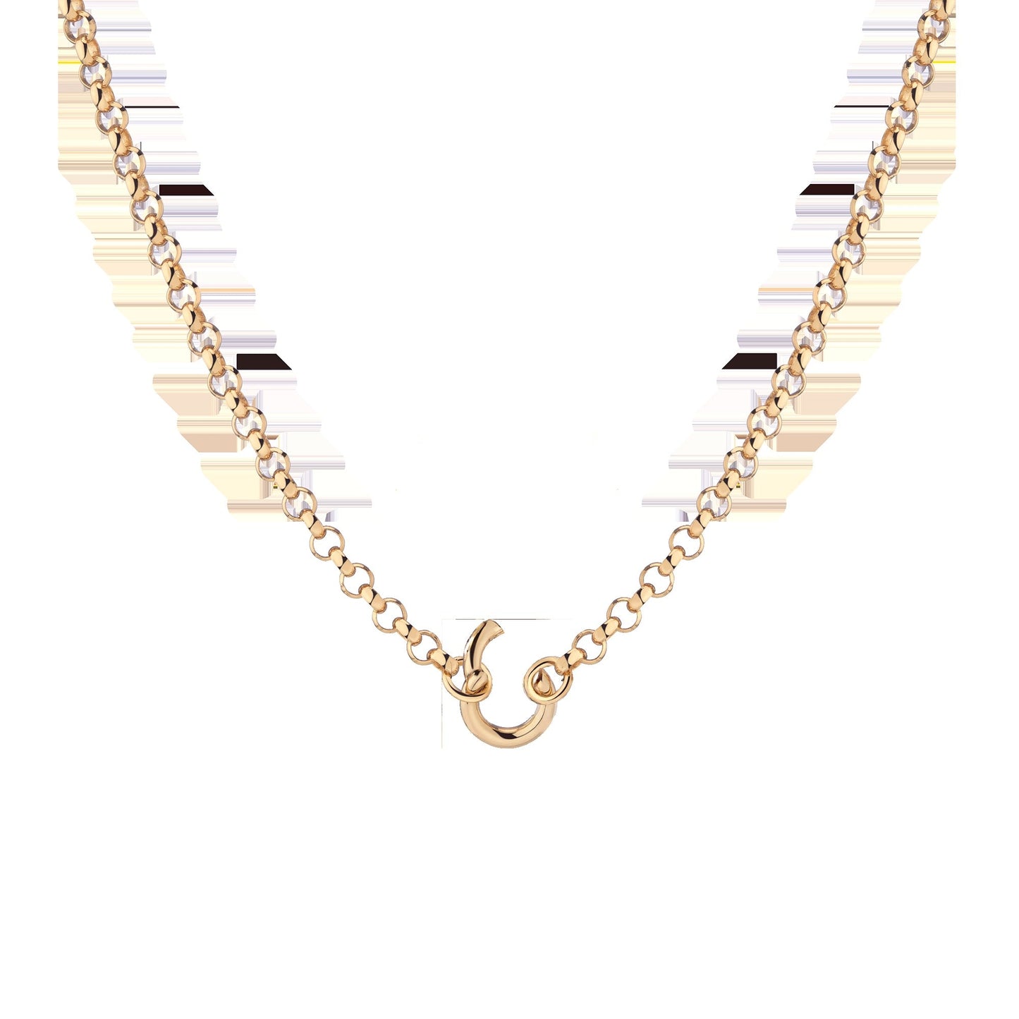 Rolo Chain Charm Necklace