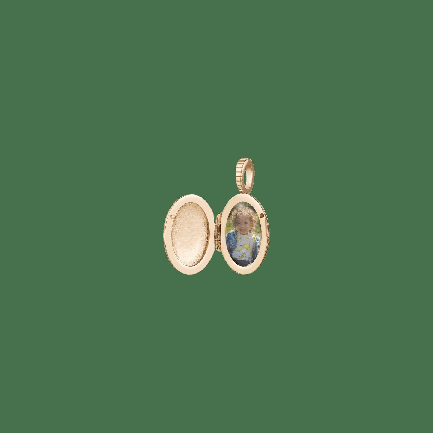 Solid Gold Locket Pendant
