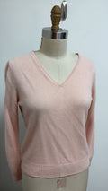 Apt. 9 Pink 100% Cashmere Sweater, L