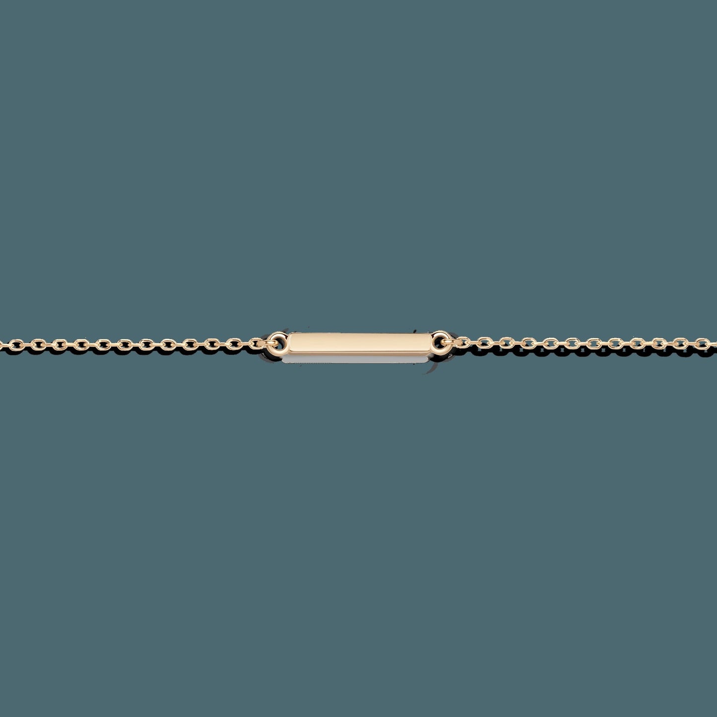 Gold Bar Anklet