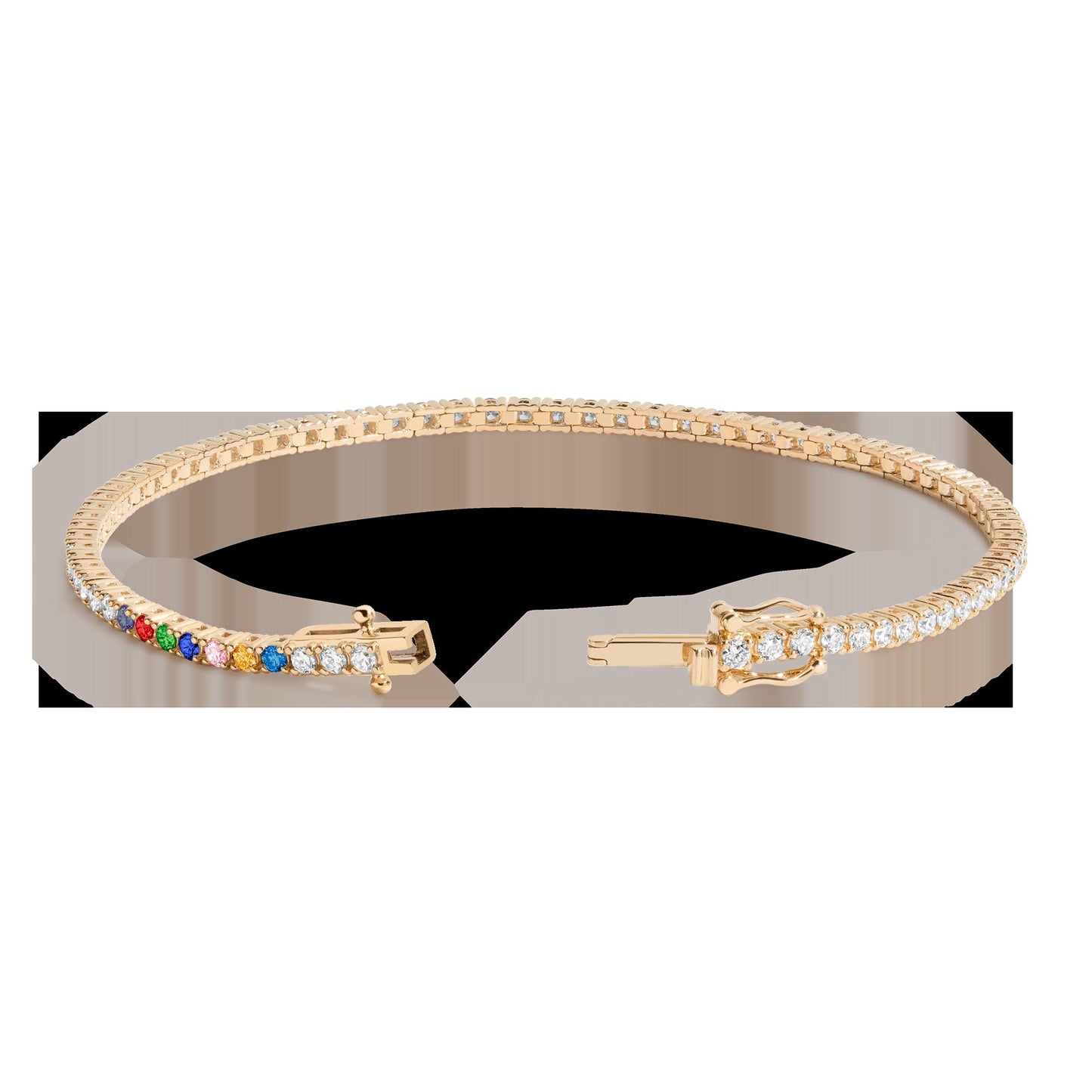 Personalized Lab Grown Diamond Tennis Bracelet