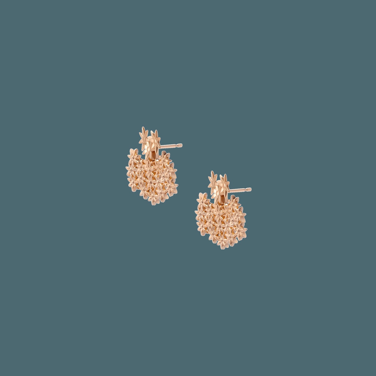 Flower Earring Back Small