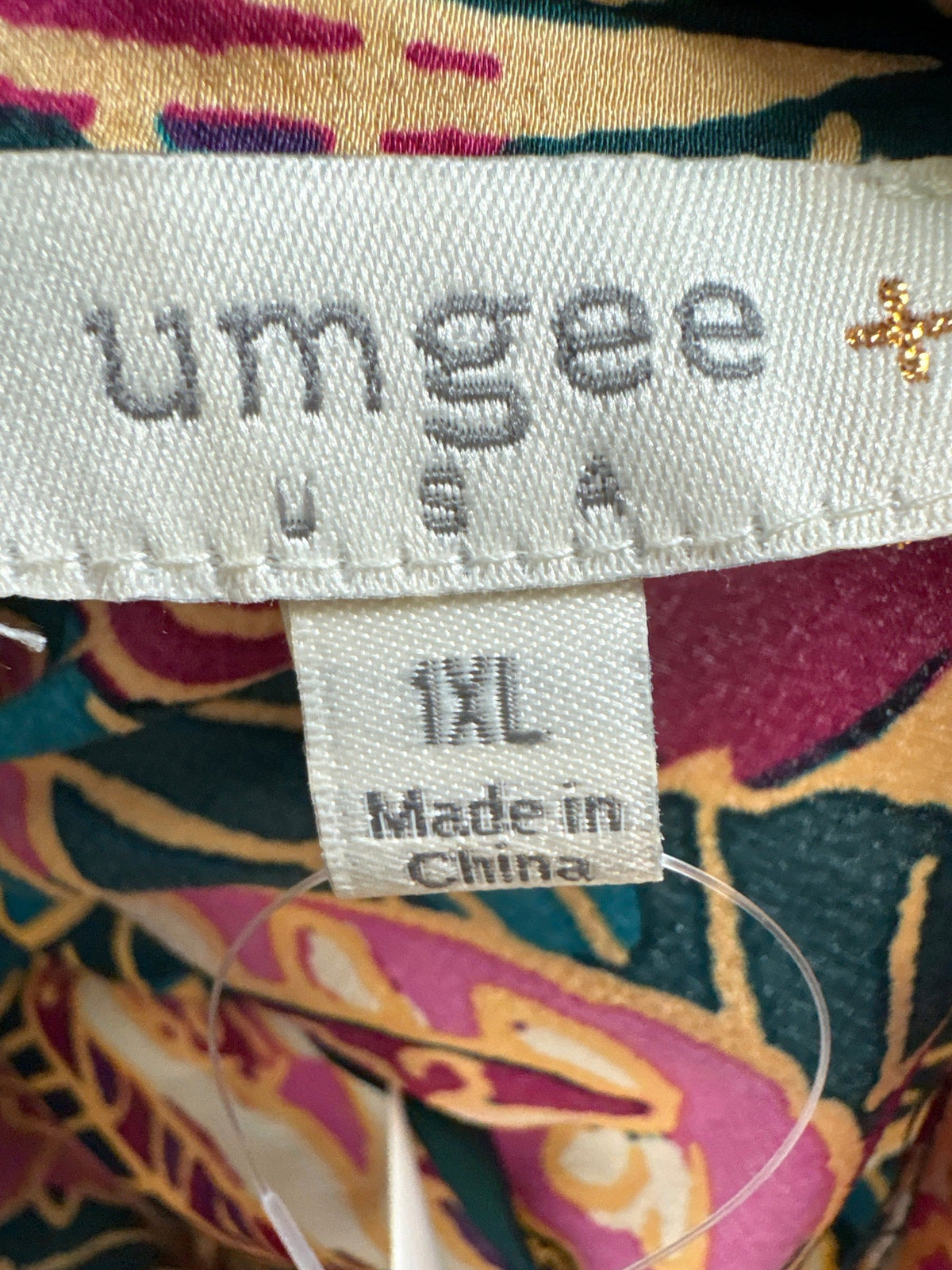 Umgee Green Dress, 1XL