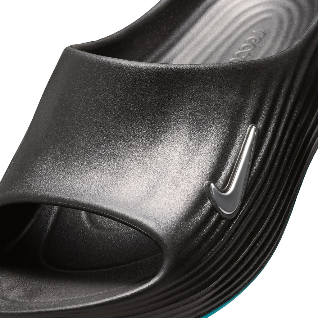 Nike ReactX Rejuven8 Slide(Black/Metallic Silver)