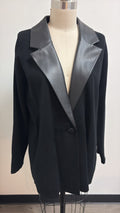 New Sioni Black Blazer Jacket, XL