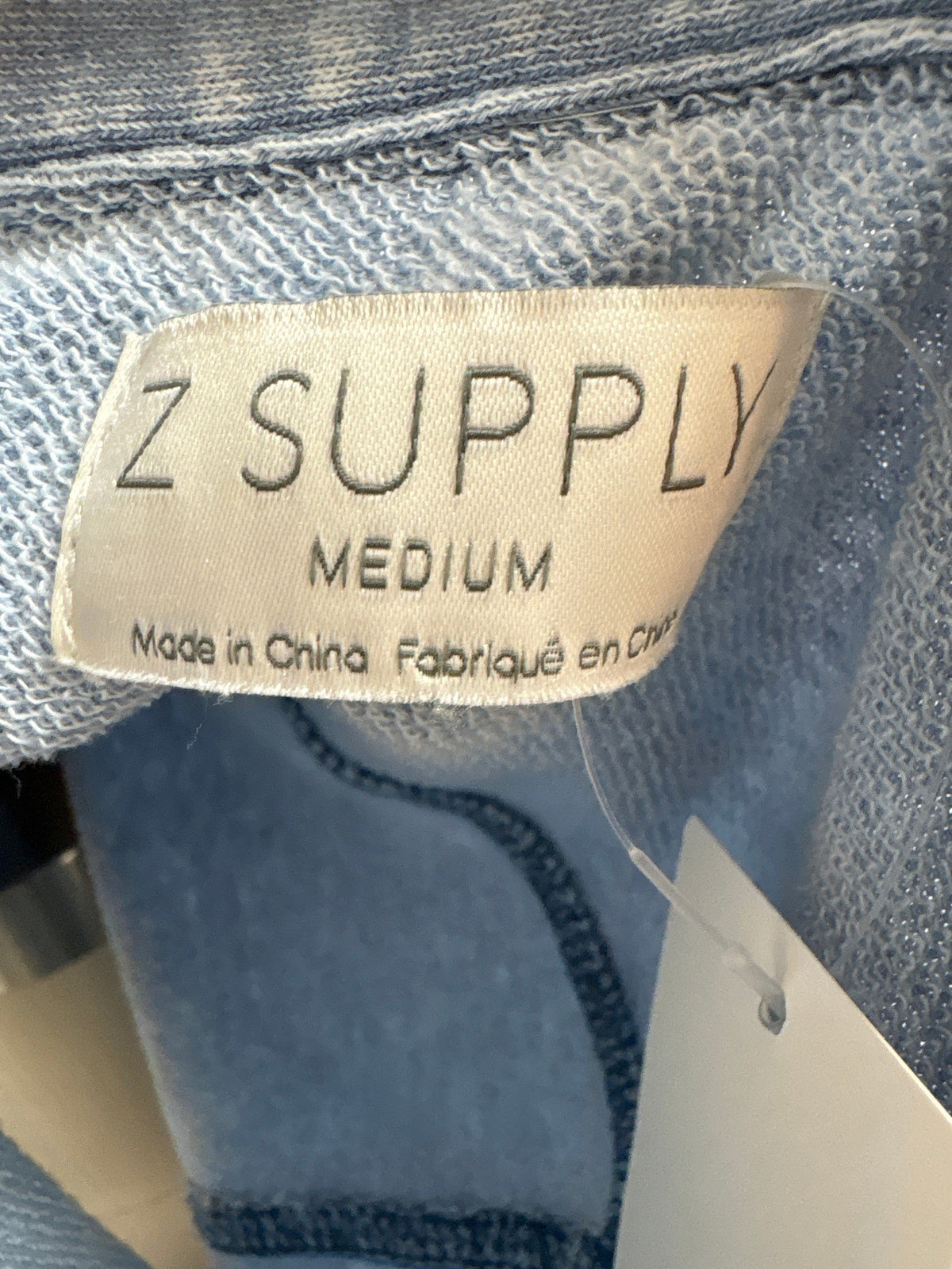 Z Supply Blue Vest, M