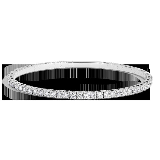 4ct Lab Grown Diamond Flex Tennis Bracelet