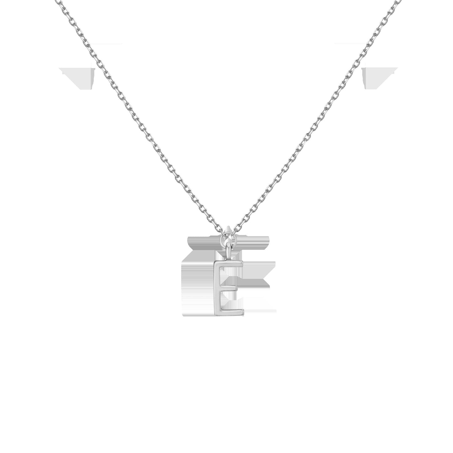 Gold Station Letter Necklace