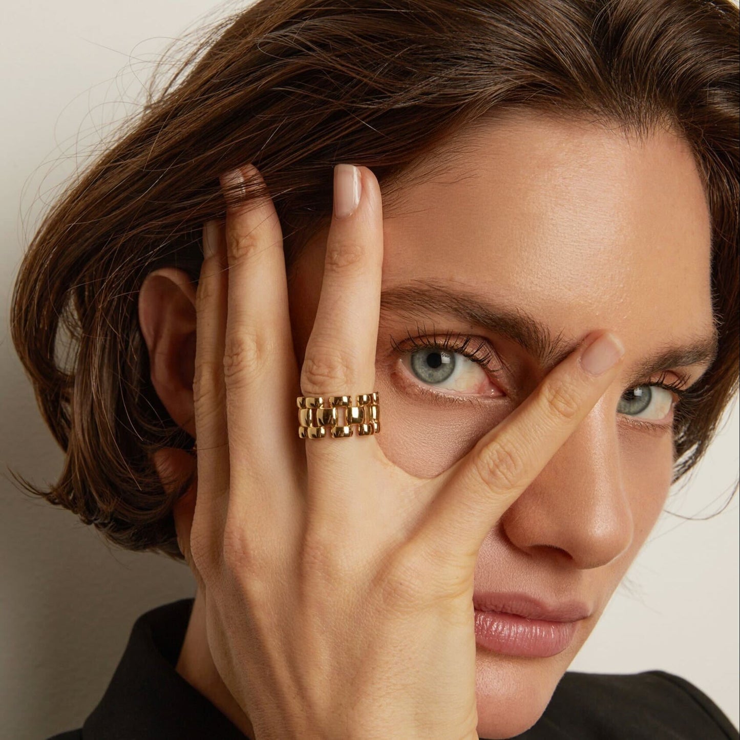 Panther Chain Link Ring