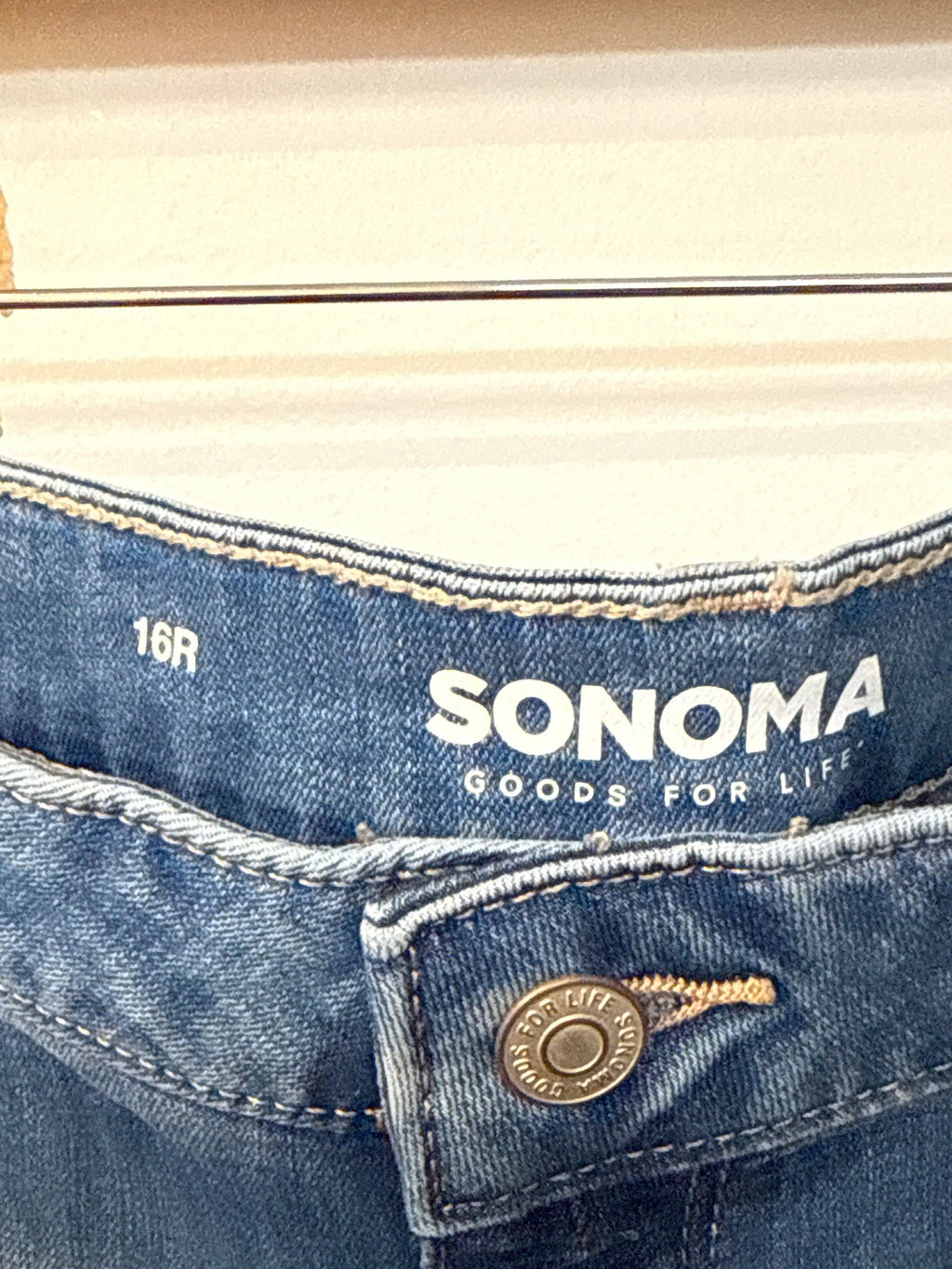 Sonoma Straight Jeans, 16