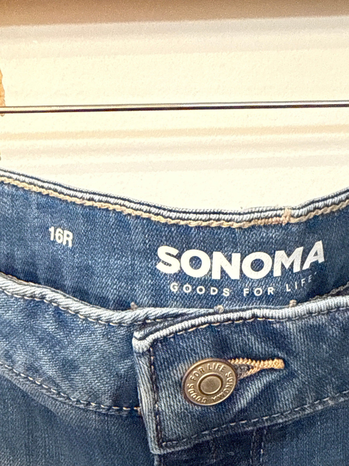 Sonoma Straight Jeans, 16