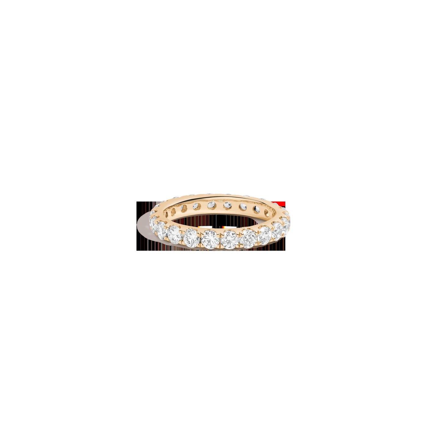 2ct Round Lab Grown Diamond Eternity Ring