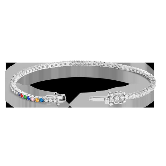 Personalized Lab Grown Diamond Tennis Bracelet