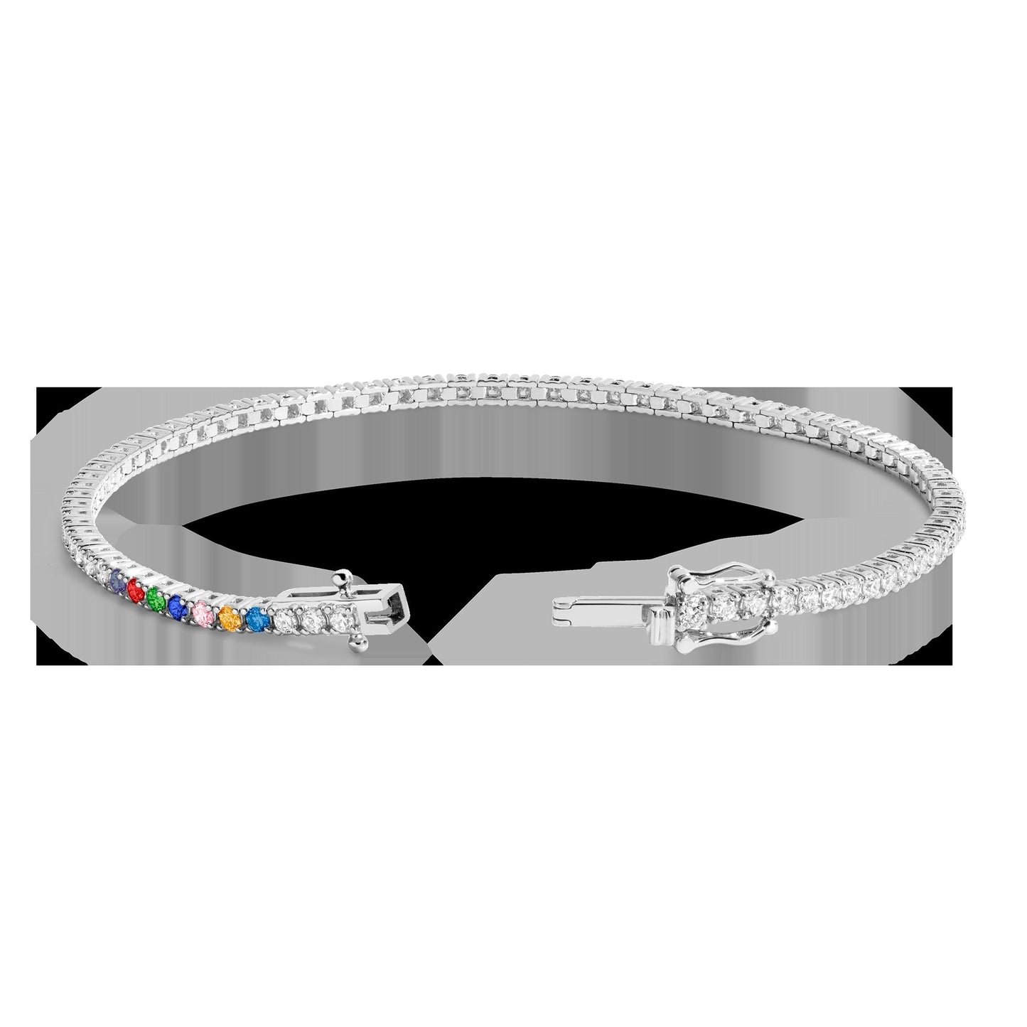 Personalized Lab Grown Diamond Tennis Bracelet