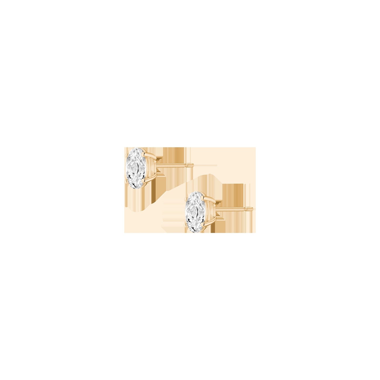 Luxury Oval Lab Grown Diamond Studs