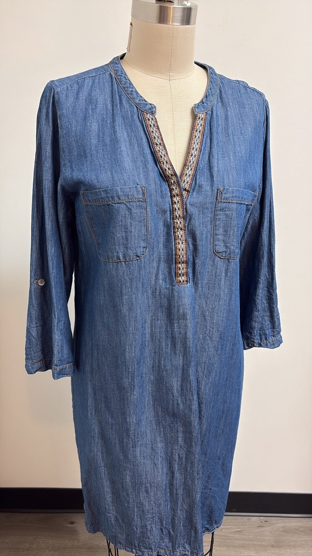Spense Chambray Dress, 12