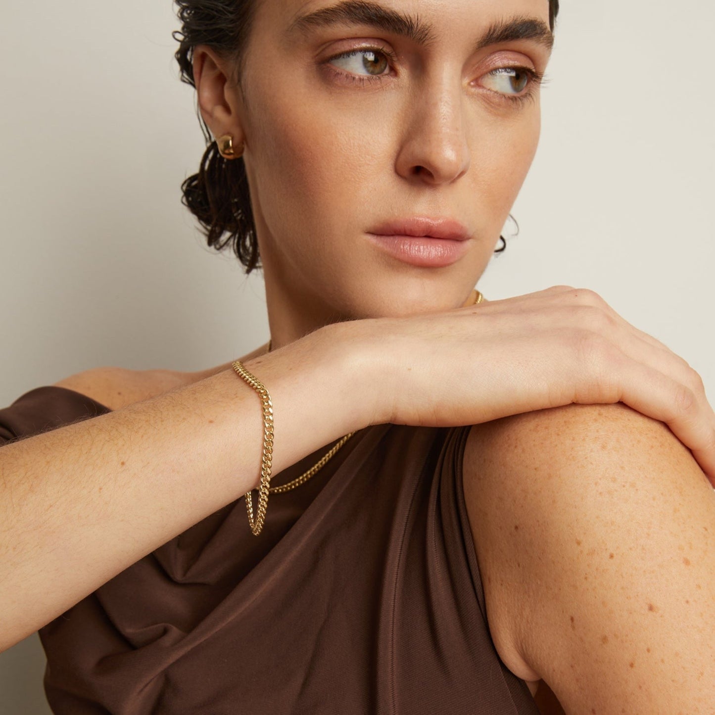 Medium Cuban Chain Bracelet