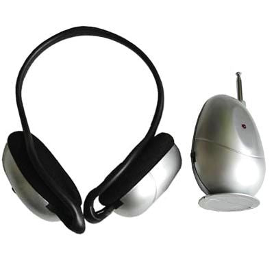 Wireless Headphone with FM Radio Receiver