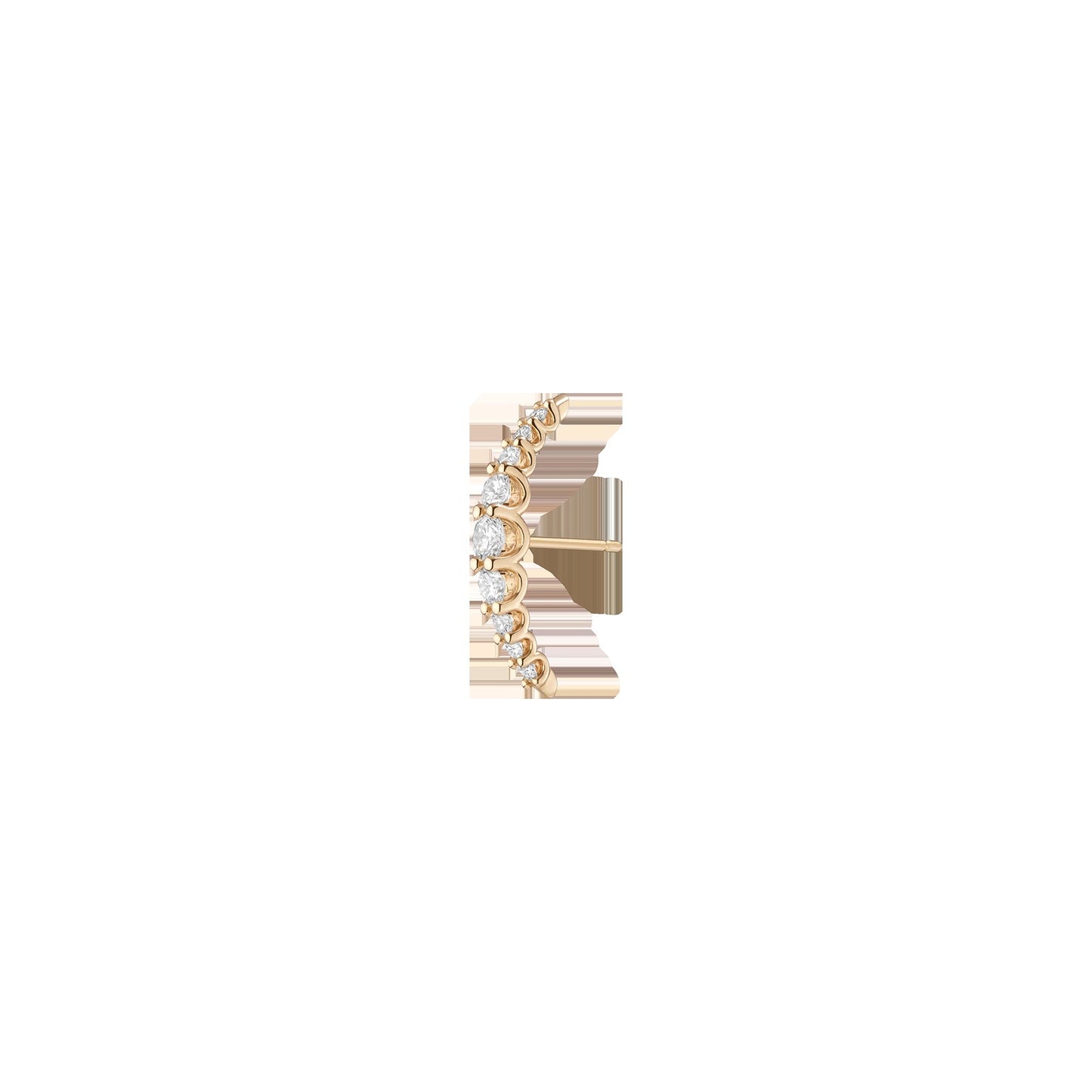 Lab Grown Diamond Eternity Stud Earrings