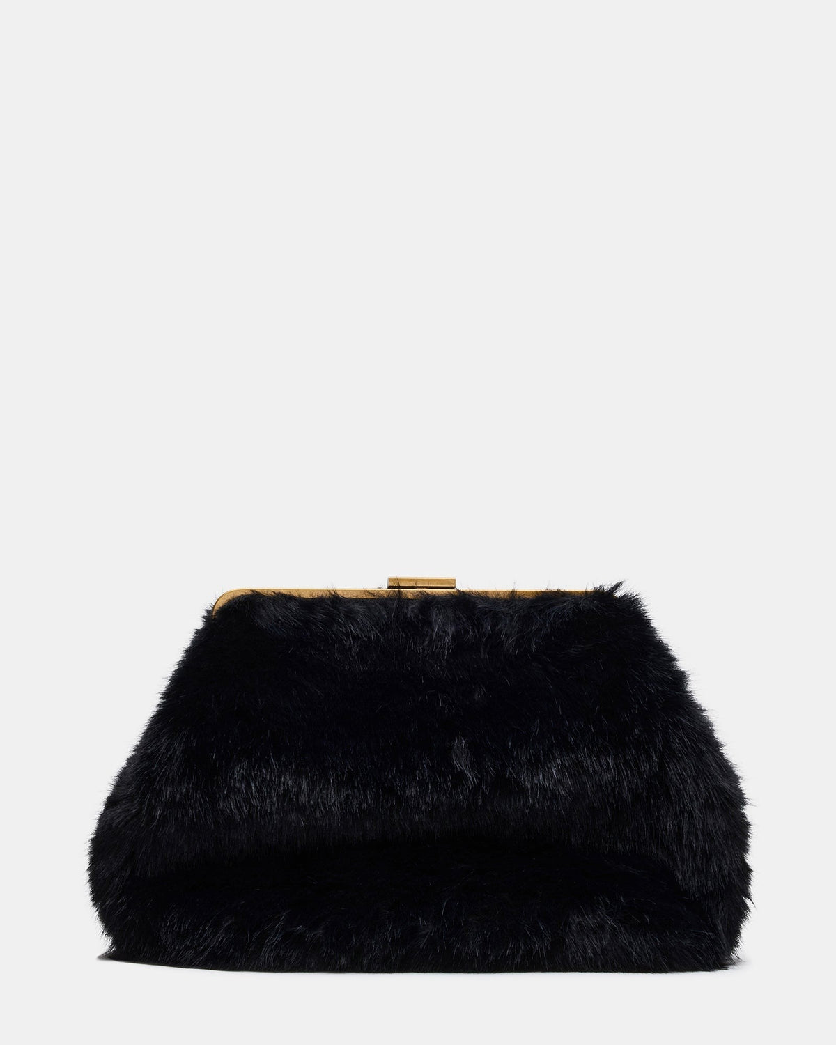SEFINA FAUX FUR BAG BLACK