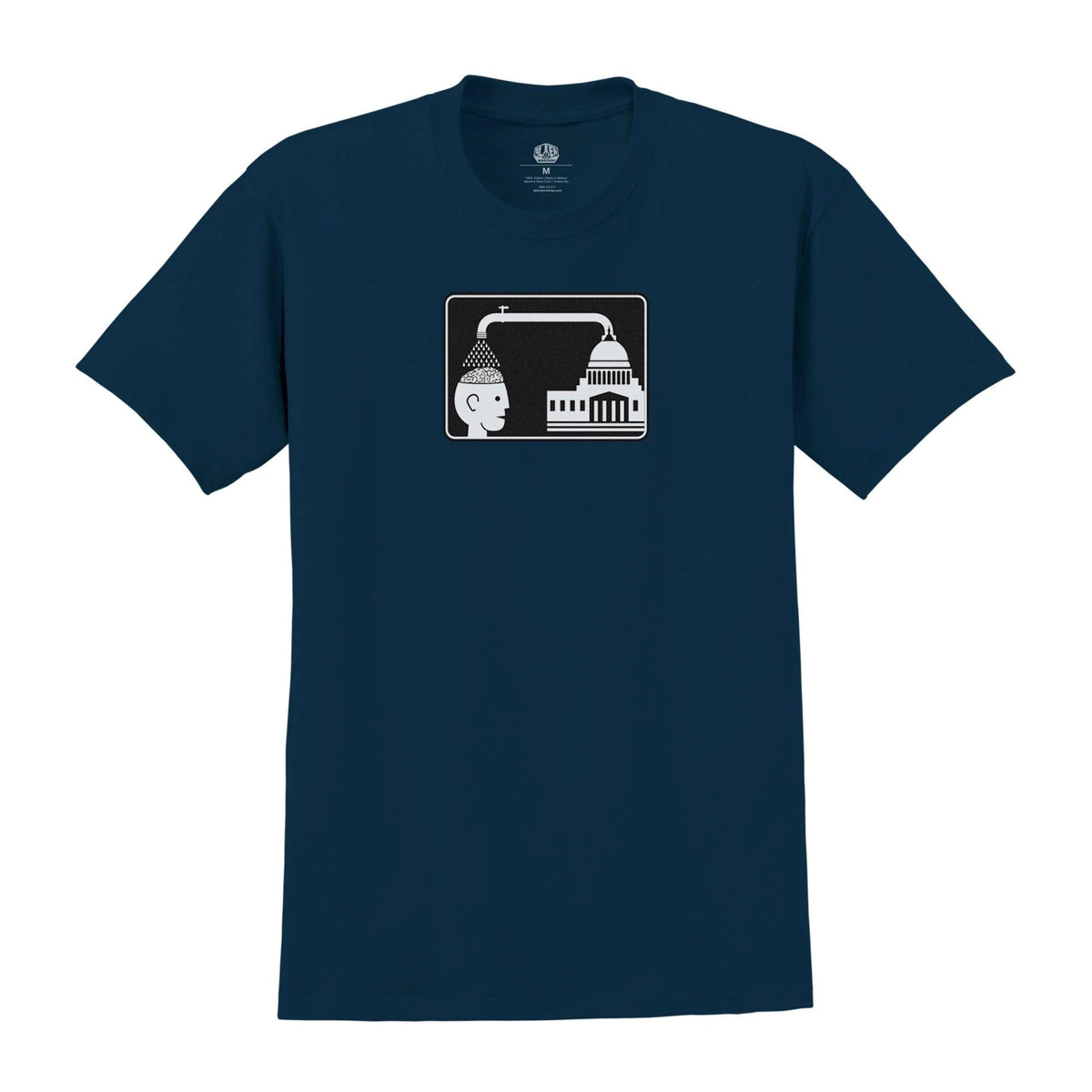 ALIEN WORKSHOP - BRAINWASH Tee NAVY