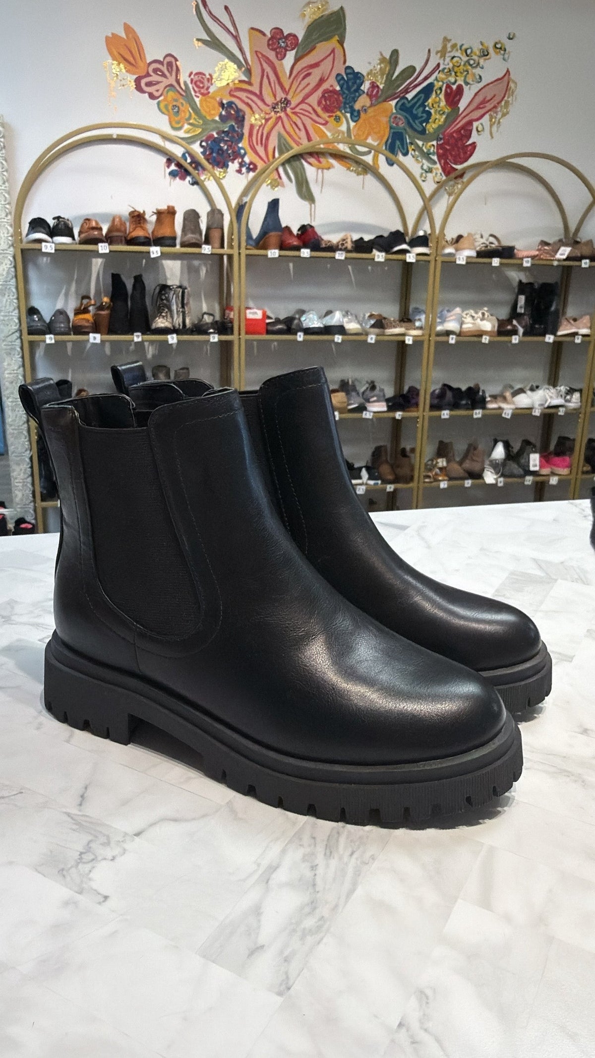 Old Navy Black Boots, 7