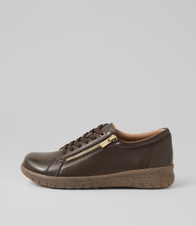 ZIERA SOLAR CHOCOLATE LEATHER