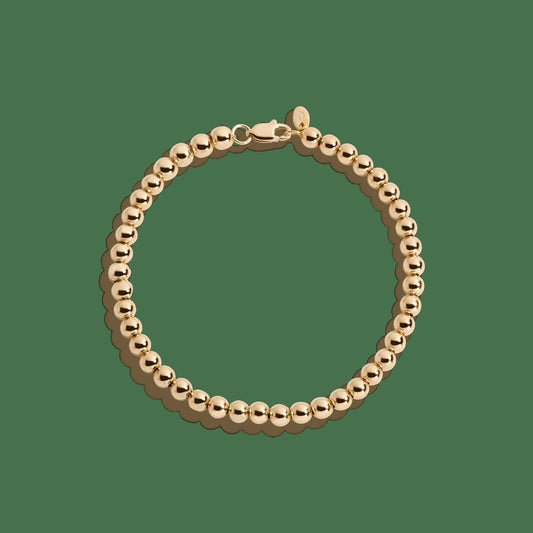 Gold Ball Bracelet