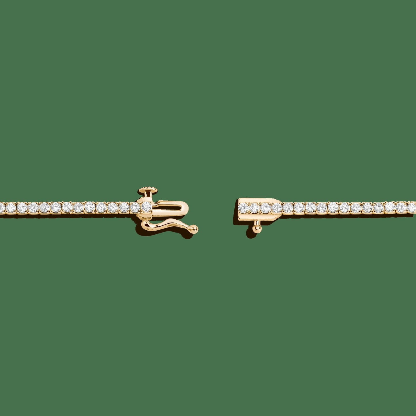 Classic Lab Grown Diamond Tennis Necklace