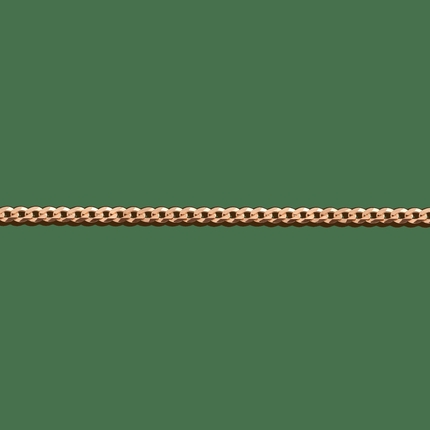 Large Gold Curb Chain Anklet