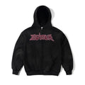BUTTER GOODS - ENCOUNTER ZIP-THRU WASHED BLACK