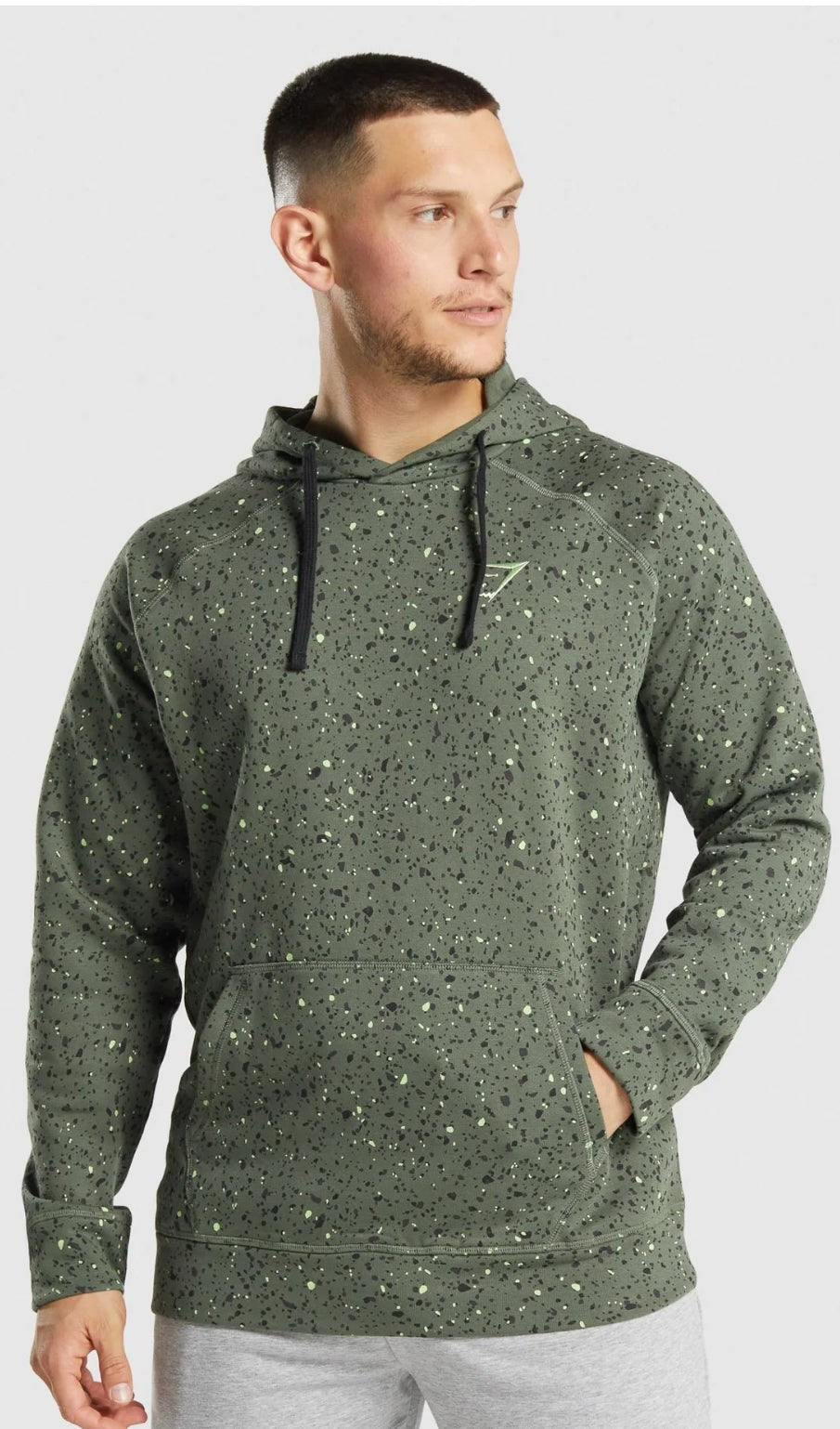 Gymshark Micro Print Hoodie (XL)
